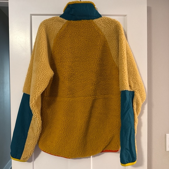 Men Colorful Fleece Jacket - Picture 6 of 6